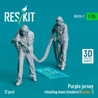 Reskit F35007 Purple jersey refueling team modern 1 (2 fig) 1/35