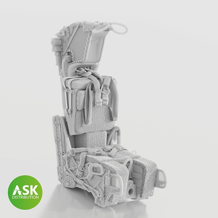 Art Scale 200-A48040 GRU-7A ejection seat for Grumman F-14A/B late version, x 2 pcs 1/48