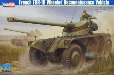 Hobby Boss 82489 French EBR-10 Wheeled Reconnaissance Vehicle 1/35