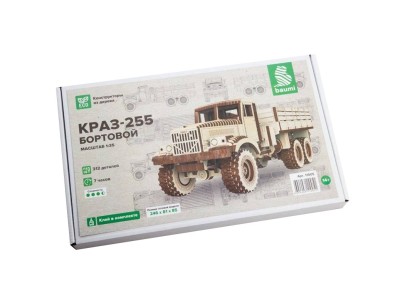 Baumi 11005 КрАЗ-255 Бортовой (клей в комплекте) 1/35