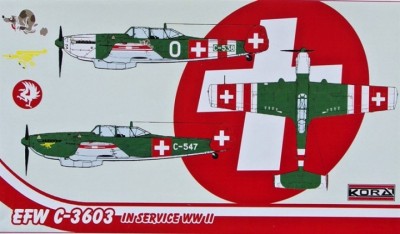 Kora Model 72159 EFW C-3603 in Swiss Service WWII 1/72