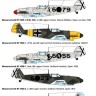 Art Scale 200-D48084 Messerschmitt Bf-109B/D - Early birds of the future Aces 1/48
