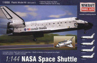 Minicraft MI11668 Шатл NASA Shuttle 1:144