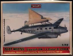 Kora Model C7223 Test MISTEL Lippisch DM 1 &amp; Si-204A Conv.Set 1/72