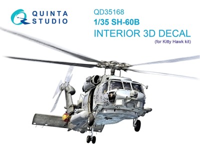 Quinta studio QD35168 SН-60B Seahawk (Kitty Hawk) 1/35