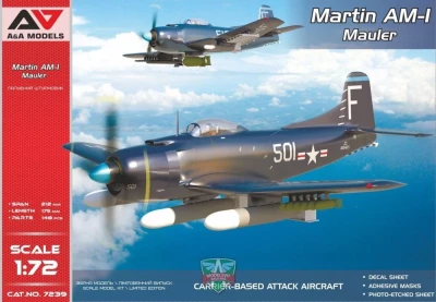 A&amp;A Models 72039 Martin AM-1 'Mauler' late Attack Aircraft 1/72