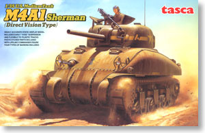 Asuka Model 35-025 U.S. Medium Tank M4A1 Sherman (Direct Vision Type)