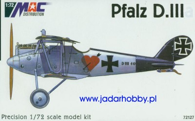 MAC 72127 Pfalz D.III 1/72