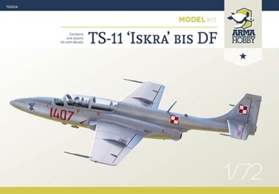 Arma Hobby 70004 TS-11 Iskra Bis DF Model Kit (1x camo) 1/72