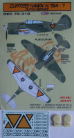 Kora Model DEC72318 Curtiss Hawk H.75A-7 Dutch Serv. (AML) декали декали 1/72