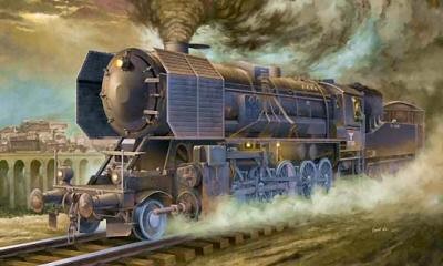 Trumpeter 00210 германский паровоз BR 52 1/35