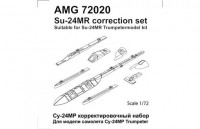 Amigo Models AMG 72020 Su-24MR correction set (TRUMP) 1/72