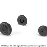 Armory ARAW72054 Mikoyan MiG-15bis Fagot (late) / MiG-17 Fresco wheels with weighted tires/tyres 1/72