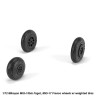 Armory ARAW72054 Mikoyan MiG-15bis Fagot (late) / MiG-17 Fresco wheels with weighted tires/tyres 1/72