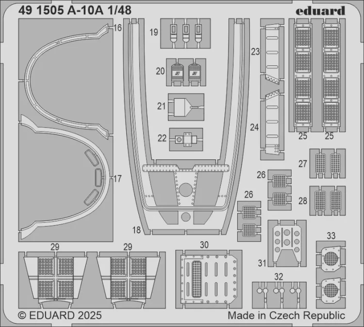 Eduard 491505 SET A-10A (G.W.H.) 1/48