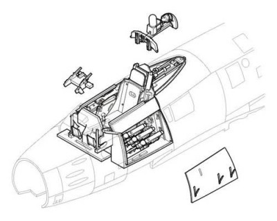 CMK 4145 F-86 Sabre - interior set for HAS 1/48