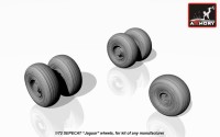 Armory ARAW72502 Sepecat Jaguar wheels 1/72