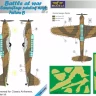 Lf Model M48132 Mask Battle At War Camo painting Pattern B 1/48