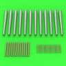 Master SM-350-076 SMS Viribus Unitis armament - 305mm (12pcs), 150mm (12pcs) barrels, 70mm (18pcs) barrels - fits Combrig model