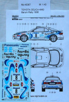 Reji Model 43067 Toyota Celica 4WD - Barum Rally 1996 1/43