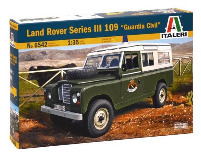 Italeri 06542 Land Rover III 109 &quot;Guardia Civil&quot; 1/35