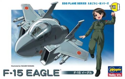 Hasegawa 59801 Модель самолета EGG PLANE F-15 EAGLE