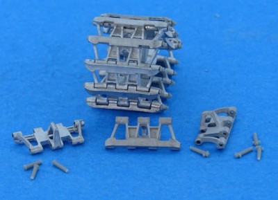 Master Club MTL-35015 Металл траки PzKpfw III/IV 380 mm long-horne 1/35