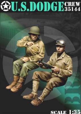 Bravo6 35144 США WW II офицер и водитель 1/35