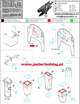 HGW 132077 Rumpler C.IV - Interior 1/32