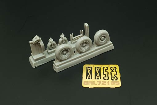 Brengun BRL72185 AV8B - wheel set (HAS) 1/72