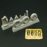 Brengun BRL72185 AV8B - wheel set (HAS) 1/72