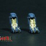 ЭВМ RS72028 Катапультные кресла К-36ДМ-2 (2 шт) с подвесной из фототравления 1/72