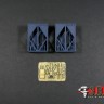 ЭВМ RS72028 Катапультные кресла К-36ДМ-2 (2 шт) с подвесной из фототравления 1/72