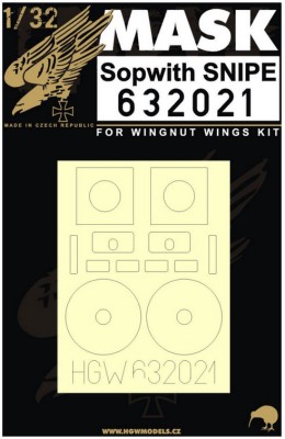 HGW 632021 Sopwith Snipe маска 1/32