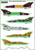 Model Maker Decals MD32110 Mikoyan MiG-21 Around The World - Libya 1/32