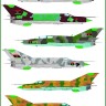 Model Maker Decals MD32110 Mikoyan MiG-21 Around The World - Libya 1/32