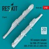 Reskit 72605 US weapon adapter for MiG-29 Fulcrum (2 pcs.) 1/72