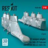 Reskit 72605 US weapon adapter for MiG-29 Fulcrum (2 pcs.) 1/72