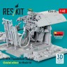 Reskit U48593 P-47N Thunderbolt cockpit Detailed (MINA) 1/48