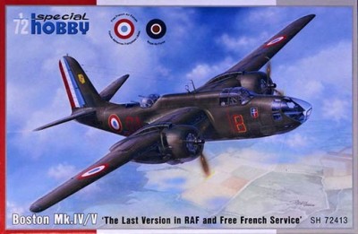 Special Hobby SH72413 1/72 Boston Mk.IV/V 'The Last Version' (RAF, FFAF)