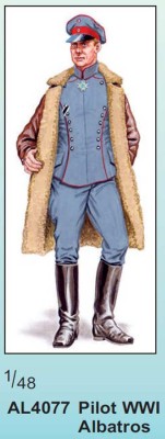 Plus model AL4077 1/48 Pilot WWI Albatros (1 fig.)