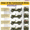 Hm Decals HMDT48045 1/48 Decals J.Willys MB/Ford GPW CZ Army Brigade