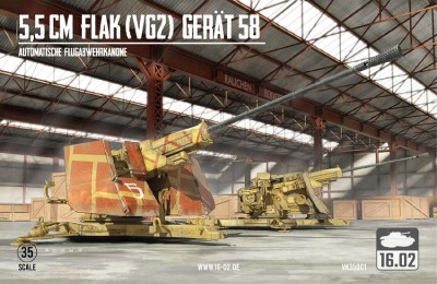 Das Werk VK35001 Flak (VG2) Gerat 58 1/35