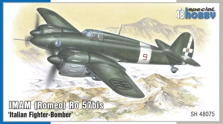 Special Hobby S48075 IMAM Ro 57 bis 'Italian Fighter-Bomber' 1/48
