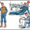 CMK F72041 RAF Mechanics (2 fig. ) And Pilot WW II 1/72