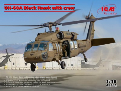 ICM 48364 UH-60A Black Hawk with Crew 1/48
