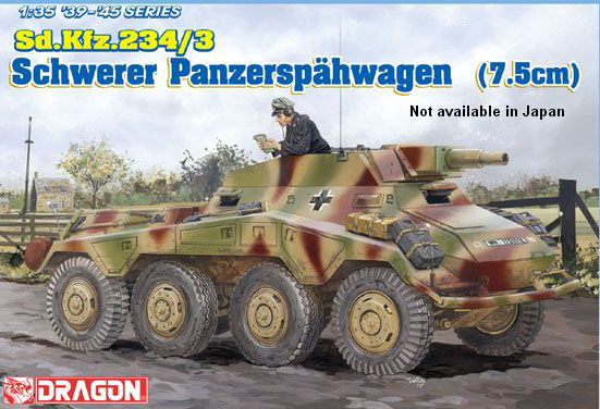 Dragon 6257 Sd.Kfz. 234/3 “Stummel” (w/7.5 cm KwK 51)