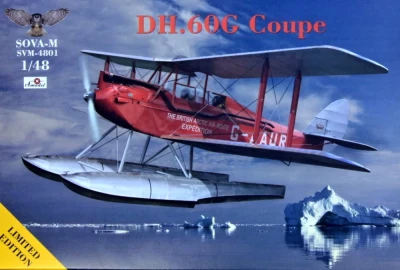 Sova Models 48001 DH.60G Coupe (British Polar expedition 1/48