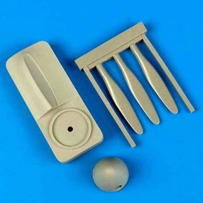 QuickBoost QB48268 Spitfire Mk.I/Mk.V de havilland propeller w/tool 1/48