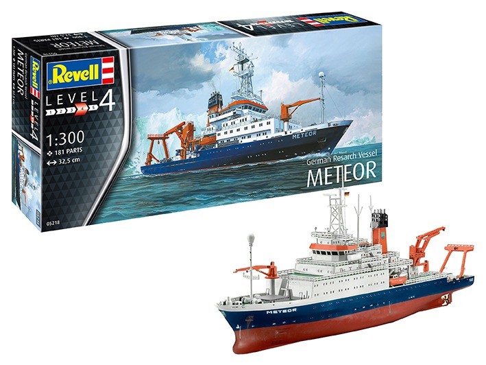 Revell 05218 German Research Vessel Meteor 1/300